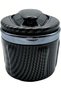 Car Ashtray with LED Light & Lid, Smokeless Portable Auto Ashtray for Car Cup Holder (Ceramics Ashtray-Grey) - 5