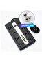 مقبس كهربائي مسطح متعدد المنافذ مع حماية من التيار المفاجئ، 3 منافذ USB، زر تشغيل بلمسة واحدة، شريط طاقة مدمج بمعيار المملكة المتحدة