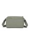 Daily Small Size Waterproof Lightweight Crinkle Fabric Women's Crossbody Bag Green - 3