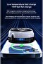 15W Magnetic Semiconductor Mobile Phone Cooler Fan with Wireless Charger instant Cooling Mobile for Gaming and Live Video Compatible With Iphone 12 & Above(CX03) - 2