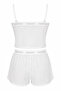 Pure Veil - Light Tulle, Crop Athlete Top, Panties and Shorts Set - 5