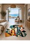 Sdt Shape Theme Patterned Modern Woven Base Decorative Carpet Sdt1659 - 2