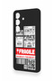 Samsung S26 Compatible Fragile Patterned Silicone Case - 4
