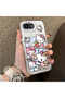 iPhone 16E Compatible Stylish Cartoon Printed Shockproof Case - 2