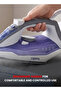 Steam Iron 2200W | Ceramic Soleplate | Anti-Drip Function | Vertical Steam Feature | Powerful & Smooth Ironing Performance | 2-Year | OG53SI | Blue - 6