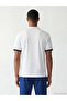 Xside Active White Polo Collar Embroidered Men's Sports T-Shirt - 3