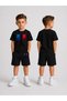 Children's T-Shirt and Shorts Set Printed Summer Cotton Comfortable Fit Boys' Sports Combination