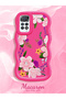 Redmi Note 11 Pro 4g Compatible Case Camera Protector Red Silicone Couple Phone Case Floral Pattern - 2