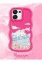 Oppo A6 Pro Compatible Case Camera Protector Red Silicone Couple Phone Case Landscape Pattern - 2