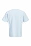 Men's Blue Jcoeterna Front Print Tee Ss Crew Fst T-Shirt - 6