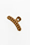 Large Size Matte Chain Patterned Hair Clip – Stylish Secure Grip Hairpin 10.7X4.6 cm - 2