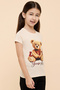 Printed T-Shirt with Crew Neck and Short Sleeves - 5