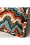 Zigzag Patterned Inner-Filled Throw Pillow - 3