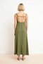 Women's Plus Size Sleeveless A-Line Maxi Dress Thin Straps Square Neck Backless Casual Textured Knitted - 5