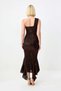 Women's Asymmetrical Collar One Shoulder Sequin Lined Maxi Dress Sleeveless Daily Casual Modern Stylish Comfortable - 4