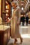 Women's Long Sleeve Belted Maxi Shirt Dress Modal Fabric Unlined Standard Cut Comfortable Casual Modern