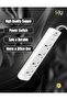 Power Extension Socket with Switch – Heavy Duty Electrical Extension Board with High-Quality Copper, Safe Multi-Purpose Power Strip for Home & Office - 3