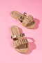 Pearl and Seal Accessory Detailed Strappy Summer Sandals Slippers - 3