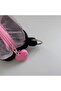 Coquette Mini Wallet/ Tulle AirPods Bag/ Bag Charm/ Keychain/ Heart Detailed - 4