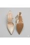 (Wiesse) Closed Toe Women's Shoes with Heels Beige - 3