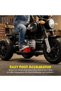 Dravo Battery Operated Bike for Kids | 3 Wheel Electric Ride On Motorcycle with Music (Black) - 5