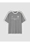Nevavm Oval Collar Harry Potter Printed Men's T-Shirt with Difference - 5