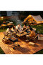 One Dcor Interlocking Acacia Deck Tiles, Weatherproof DIY Patio Flooring - 3