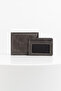 Porte Extra Card Holder Genuine Leather Men's Wallet Crazy Gray - 3