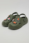 Charm Detail Slingback Clogs - 2