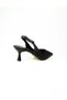 8213 Black Heeled Evening Dress Women's Shoes - 4