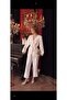 Belted Gold Detailed Jacket Suit - 2