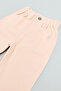 Solid Pants with Button Closure - 3
