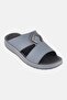 Men Slip On Arabic Sandals, Grey