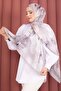 Floral Motif Shawl Series Stone