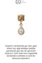 # Earrings 316L Steel Gold Color Dangle Drop Earrings White Zircon Stone Non-Tarnish Stainless Elegant Stylish Women's Jewelry Daily Combination Event Accessory Nomination Charm Compatible - 2