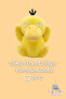 Psyduck Plush Toy Sleeping Companion Soft Stuffed Cute Duck Plush - 30 cm - 5