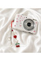 Cherry Bow Heart Phone Charm Phone Strap Y2K Coquette Bag Charm Red - 3