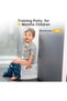 Realistic Toddler Potty, Toilet Training Seat with PVC Cushion, Removable Bowl, Music & Handrail, Safe for 18+ Months (22.7 kg Load) - 7
