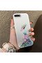 iPhone 7 Plus Compatible Silicone Edge Hard Back Case Couple Phone Case Beautiful Girl Patterned