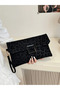 Clutch Bag for Women, Fashion Leopard Print Small Square Bag, Flap Handbag - 2