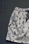 Men's Swim Shorts Patterned Pocket Zippered Mesh Swim Shorts - 2