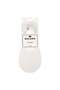 Women's premium laser cut ballet socks white - 4