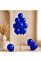 Navy Blue Color Latex Pastel Balloon (30 cm) - 12 Pieces - 2