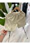 Linen Fabric Regular Fit Men's Shorts