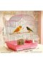 Premium Aviary Bird Cage 30x26x39 cm – Elegant Hanging Round Bird Cage with Slide-Out Cleaning Tray - 7