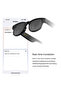 S2 Max AI Smart Glasses with HD Camera, Real Time Translation, Multifunction Smart Wearable Glasses - 6