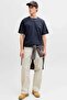 تي شيرت رجالي من Odyssey Gray طراز JORMONTAUK AOP BACK TEE SS CREW NECK SN رمز الموديل: 12292148Odyssey Gr - 4