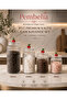 Set of 4 Cherry Detailed Glass Storage Jars Set, Legumes Spice Jar, Nuts Storage Set - 3