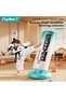Inflatable Kids Punching Bag, Children Boxing Bag, Freestanding Punching Bag with Sturdy Base for Kids Adults, Inflatable Boxing Bag with A Pair of Children's Boxing Gloves and Air Pump, for Practice - 2