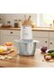2L Electric Chopper & Peeler, Rechargeable Food Chopper for Meat, Vegetables, Fruits, Nuts